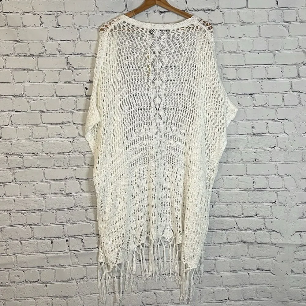 Doe & Rae Fisher Net Open Cardigan